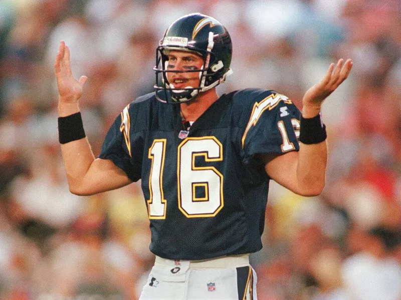 San Diego Chargers' rookie quarterback Ryan Leaf