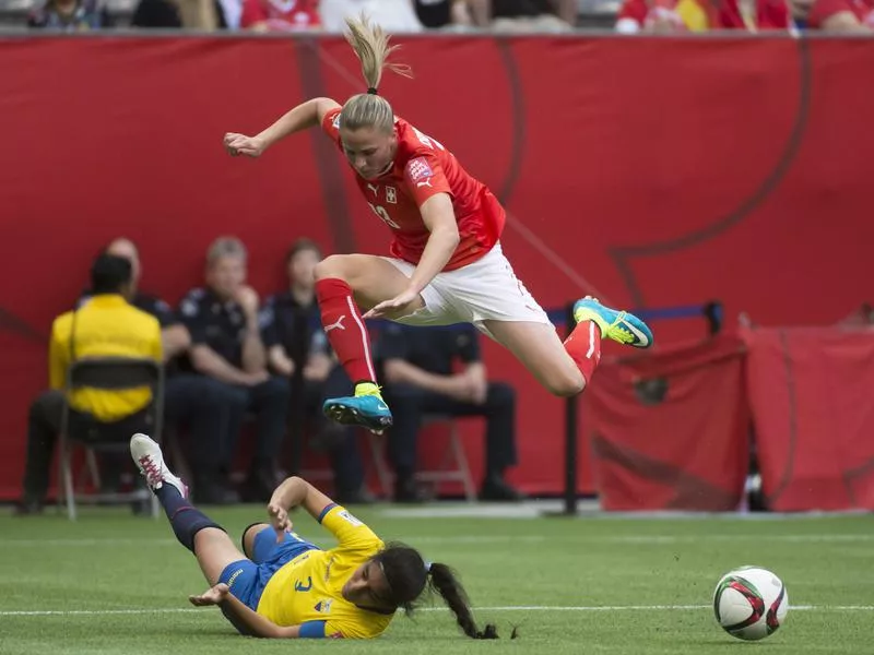Switzerland's Ana Maria Crnogorcevic
